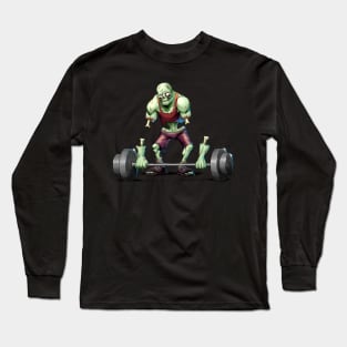 Gym Zombie Long Sleeve T-Shirt